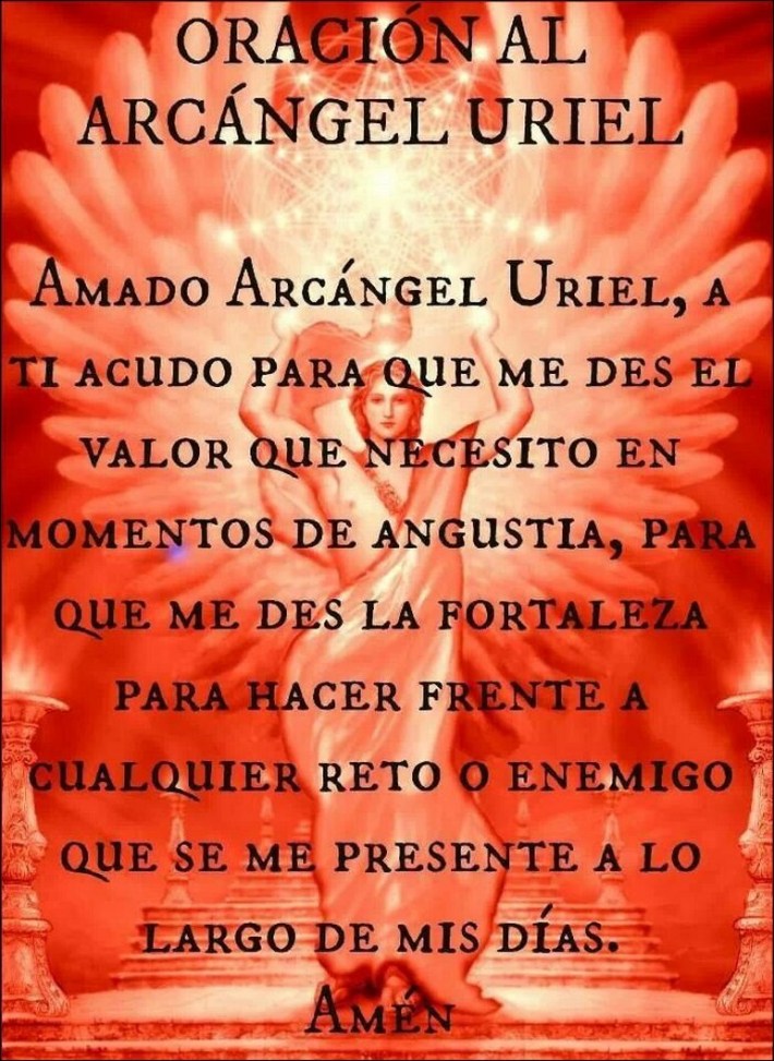 Oración Arcángel Uriel para dinero