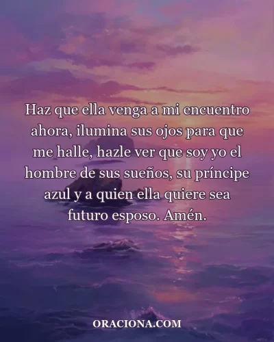 Oración para enamorar a una mujer sobre un atardecer en el mar